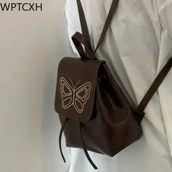 Женский рюкзак Advanced Sense, рюкзаки с вышивкой в стиле ретро с бантом, Новая модная универсальная сумка через плечо, женские дорожные сумки из искусственной кожи