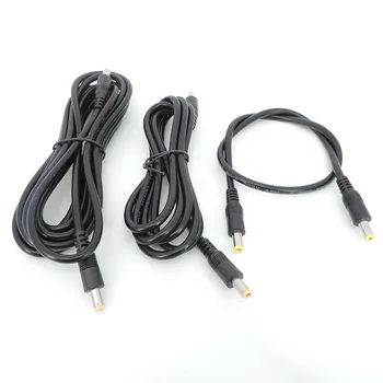 0,5/1,5/3 метра Постоянного тока от штекера к штекеру m Удлинительный кабель питания Штекерный Шнур 5,5 ММ X 2,5 мм разъем провода Адаптер для полосовой камеры a1